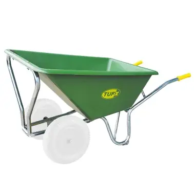Kundfavorit | Brouette TUFX PX161XF avec roue professionnelle en mousse pleine, large, non montée
