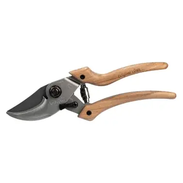 LOEWE bypass pruner N8.107, with wooden handles - Sänkt pris