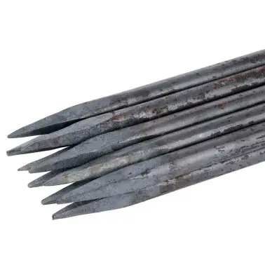 Steel stake / ground spike, 1200 x 18 mm, 10 pieces | Tryggt köp