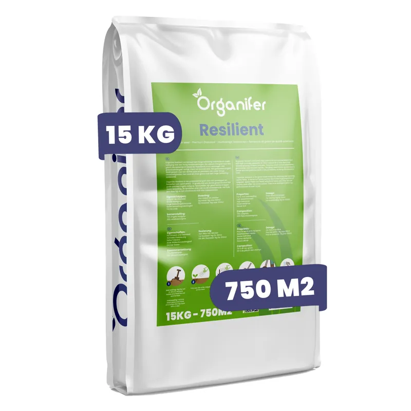 Reparationsfrö för gräsmattor - Resilient (15 kg för 750 m2) | Premiumkvalitet