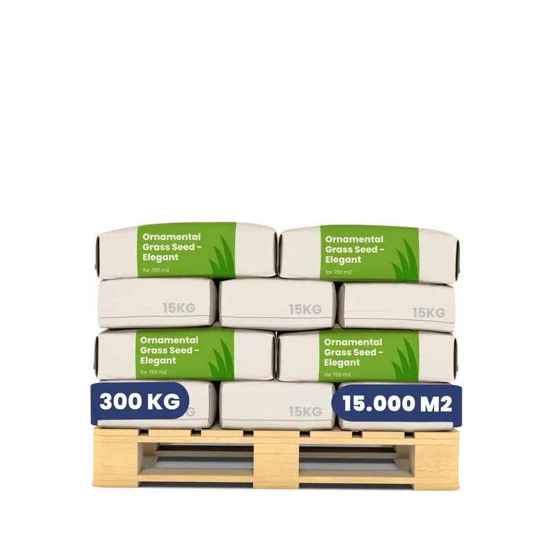 Nedsatt pris | Prydnadsgräsfrö - Elegant (20x = 300 kg för 1,5 ha)