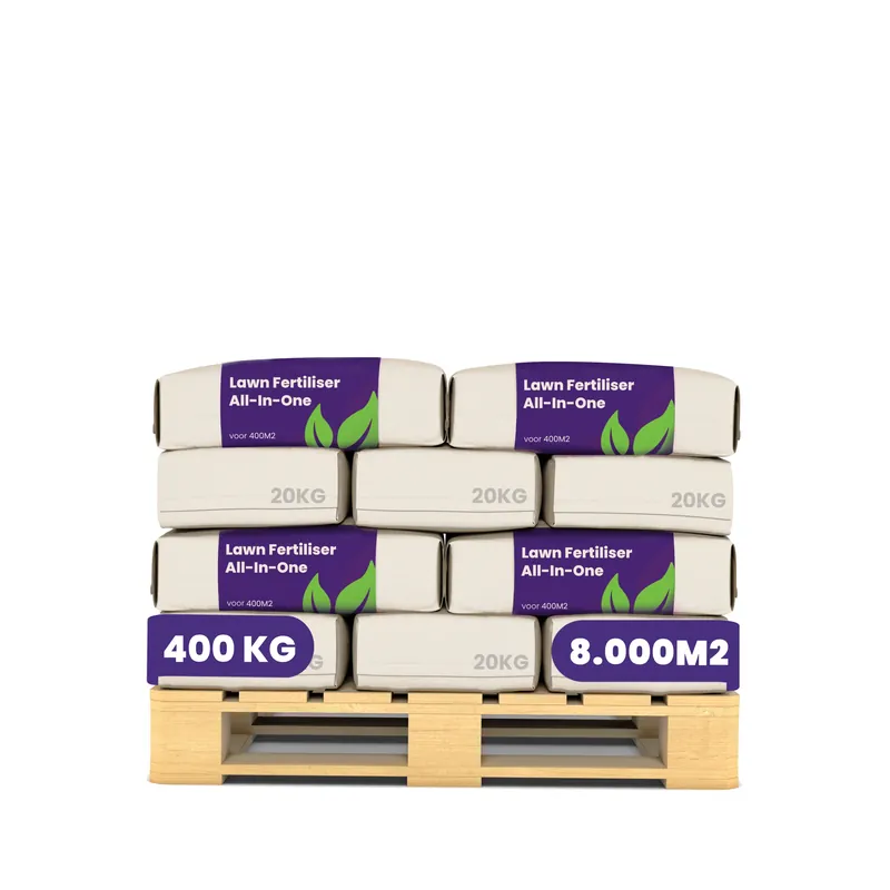 Outlet - Frassor gräsmattegödsel All-In-One - 400 kg för 8000 m2