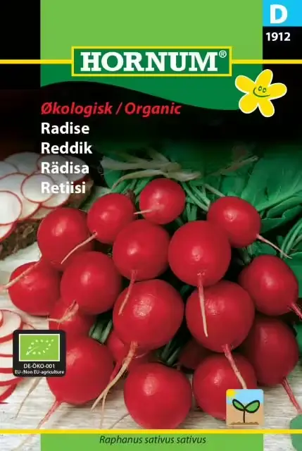 Beställ online | Rädisa ’Cherry Bell’ – Ekologisk